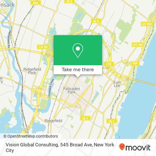 Vision Global Consulting, 545 Broad Ave map