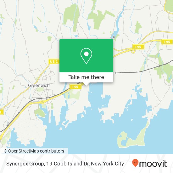 Mapa de Synergex Group, 19 Cobb Island Dr