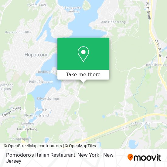 Pomodoro's Italian Restaurant map