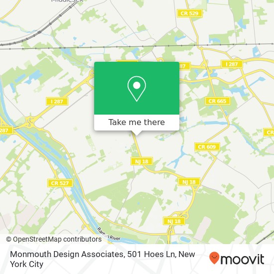 Monmouth Design Associates, 501 Hoes Ln map
