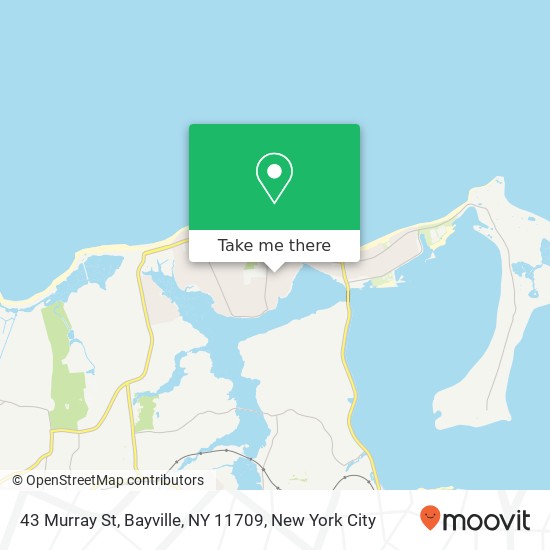 Mapa de 43 Murray St, Bayville, NY 11709