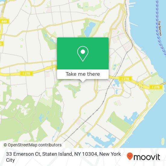 33 Emerson Ct, Staten Island, NY 10304 map
