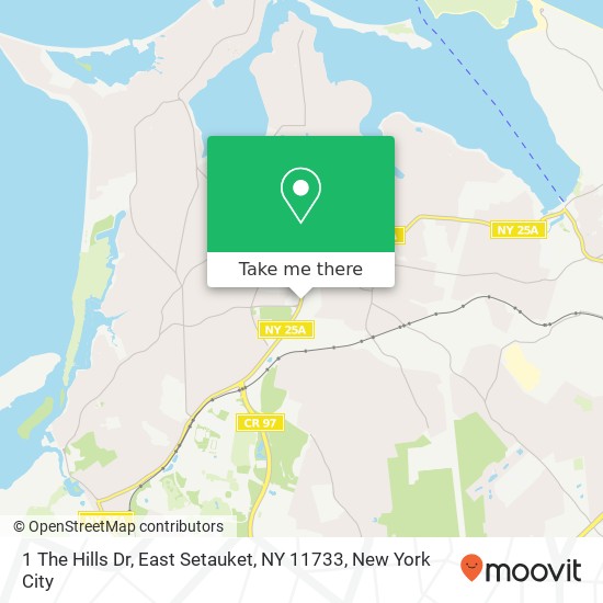 1 The Hills Dr, East Setauket, NY 11733 map