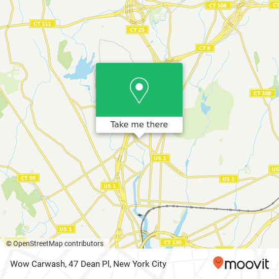 Mapa de Wow Carwash, 47 Dean Pl