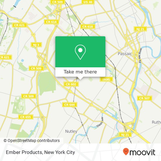 Mapa de Ember Products