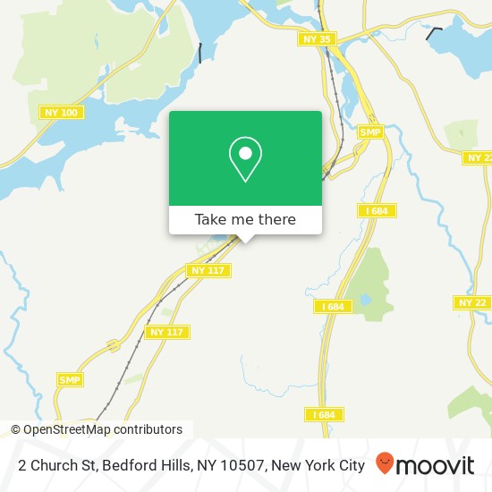2 Church St, Bedford Hills, NY 10507 map