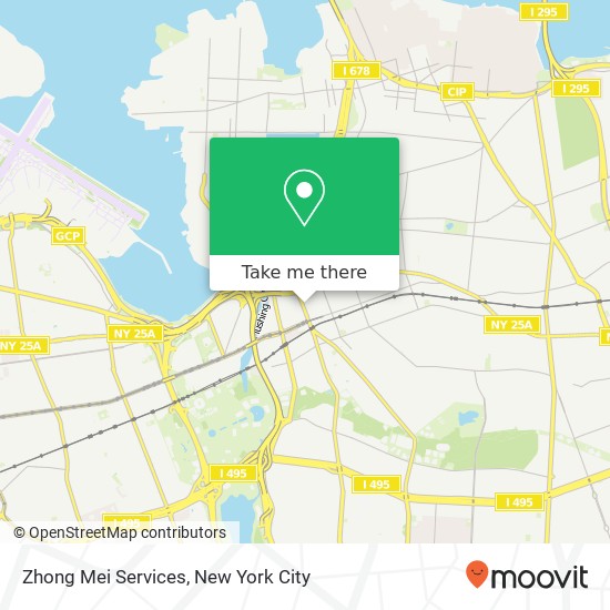 Mapa de Zhong Mei Services