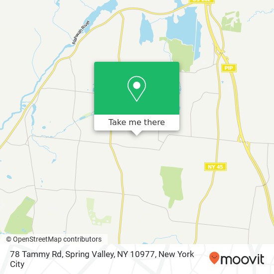 78 Tammy Rd, Spring Valley, NY 10977 map