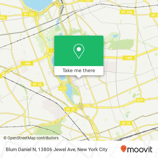Blum Daniel N, 13806 Jewel Ave map