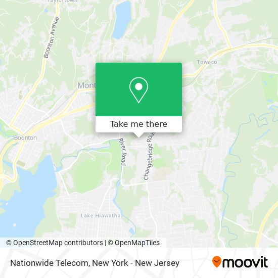 Nationwide Telecom map