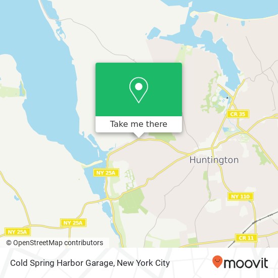 Cold Spring Harbor Garage, 405 Main St map