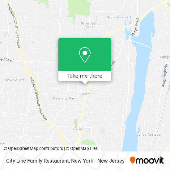 City Line Family Restaurant map