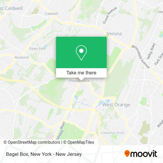 Mapa de Bagel Box