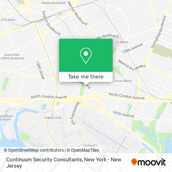 Continuum Security Consultants map