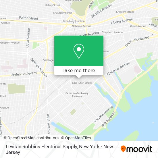 Levitan Robbins Electrical Supply map