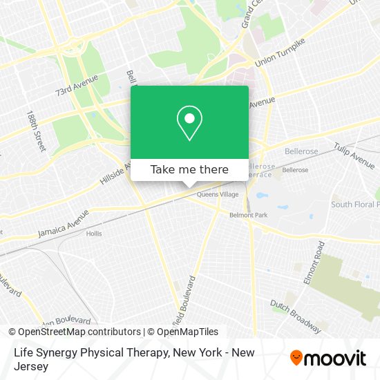Mapa de Life Synergy Physical Therapy