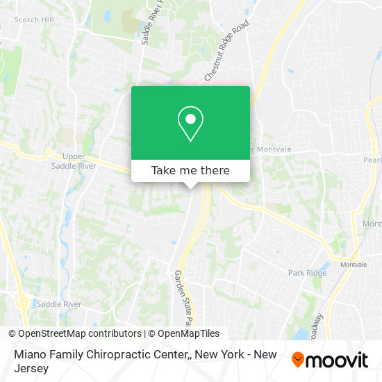 Mapa de Miano Family Chiropractic Center,