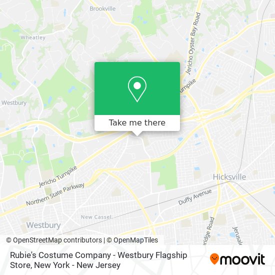 Rubie's Costume Company - Westbury Flagship Store map