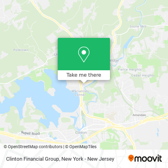 Mapa de Clinton Financial Group