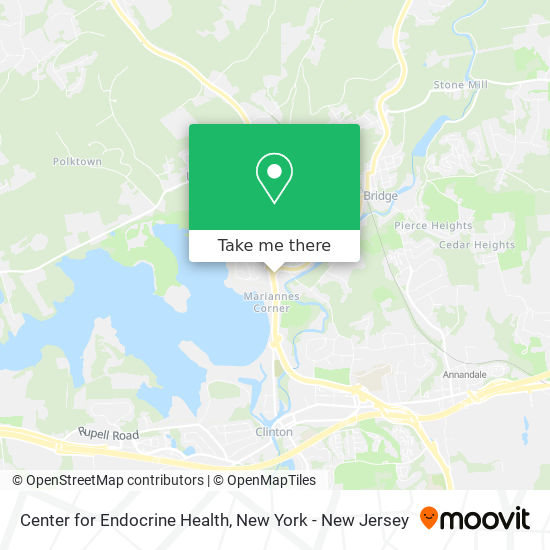 Mapa de Center for Endocrine Health