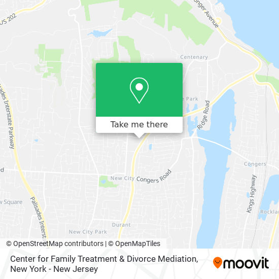 Mapa de Center for Family Treatment & Divorce Mediation