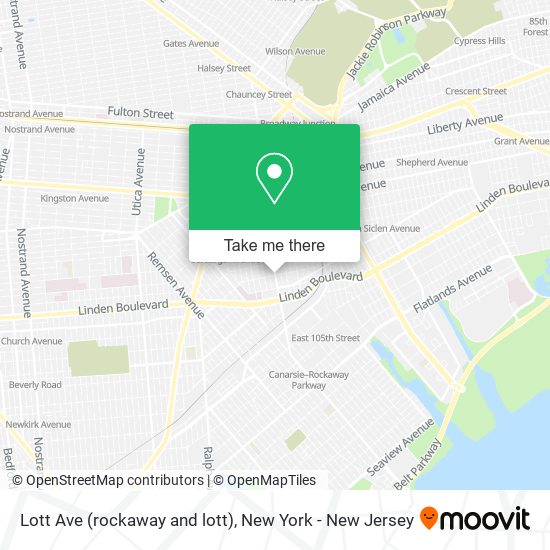 Lott Ave (rockaway and lott) map
