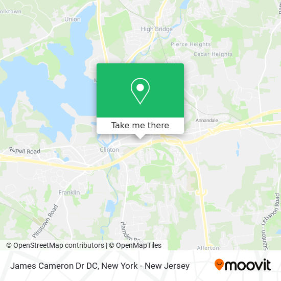 James Cameron Dr DC map