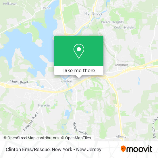 Clinton Ems/Rescue map