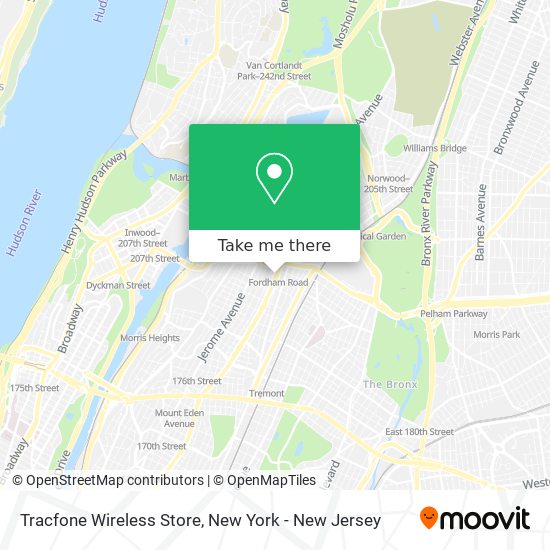 Tracfone Wireless Store map