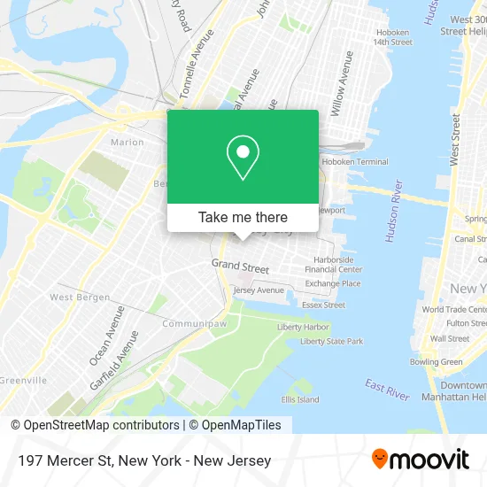 197 Mercer St map