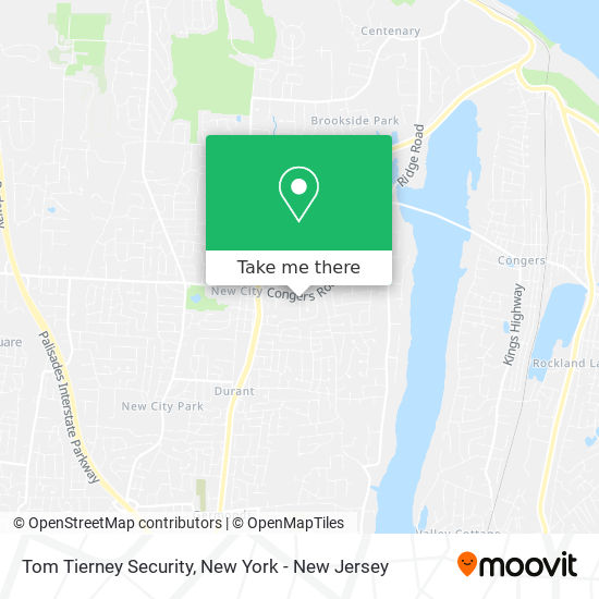 Mapa de Tom Tierney Security
