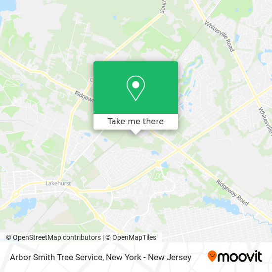 Arbor Smith Tree Service map