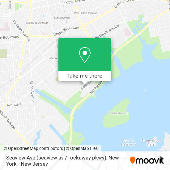 Seaview Ave (seaview av / rockaway pkwy) map