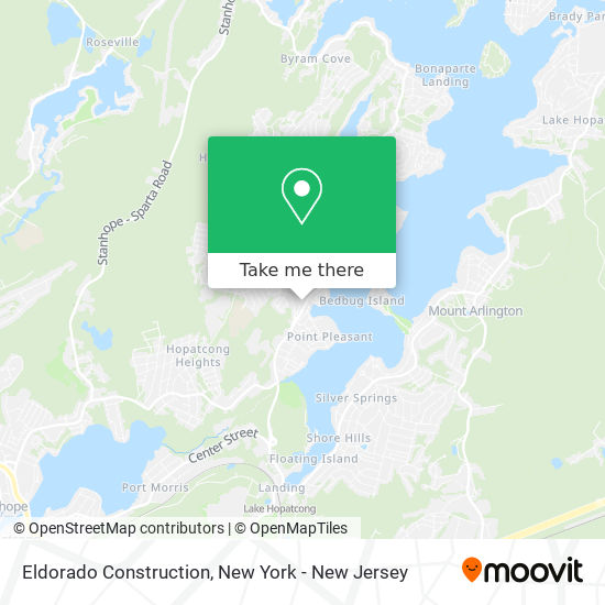 Mapa de Eldorado Construction