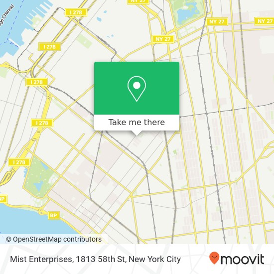 Mist Enterprises, 1813 58th St map