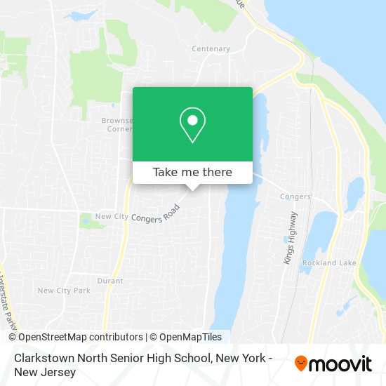 Mapa de Clarkstown North Senior High School