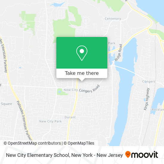 Mapa de New City Elementary School