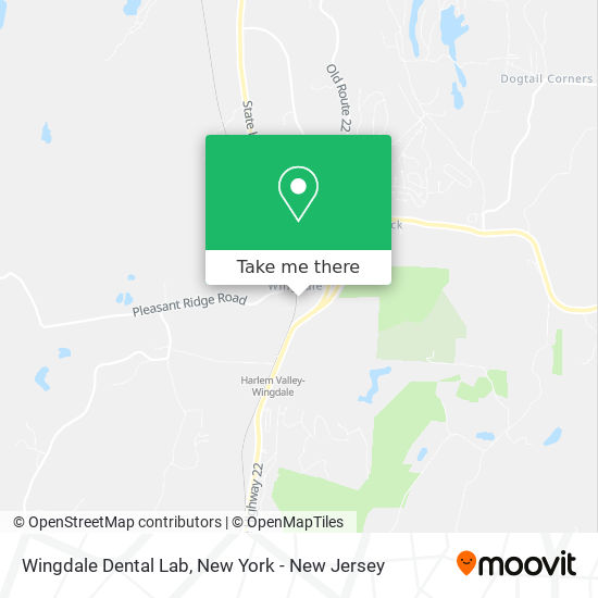 Wingdale Dental Lab map