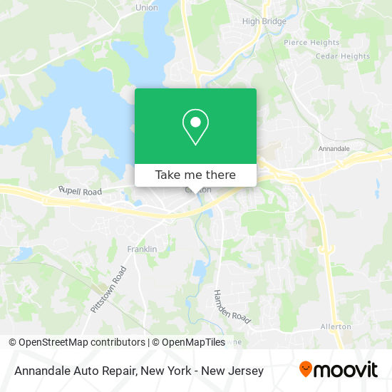 Annandale Auto Repair map