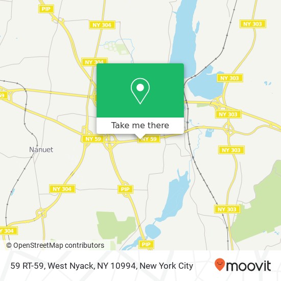 59 RT-59, West Nyack, NY 10994 map