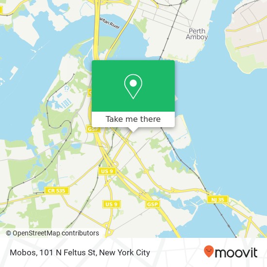 Mapa de Mobos, 101 N Feltus St