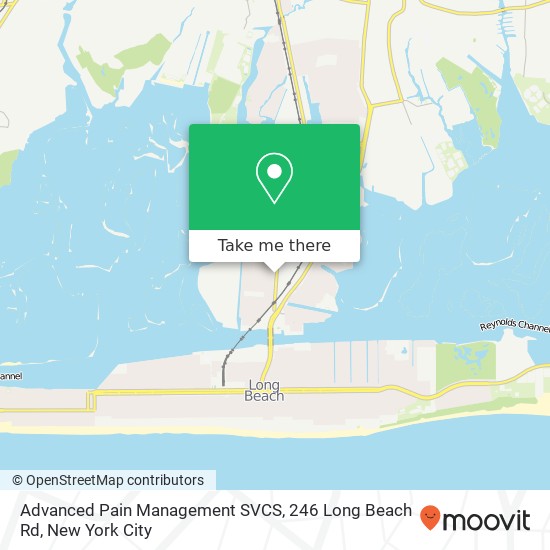 Advanced Pain Management SVCS, 246 Long Beach Rd map