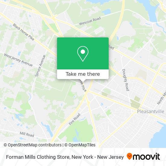 Forman Mills Clothing Store map