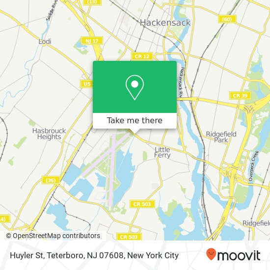 Huyler St, Teterboro, NJ 07608 map