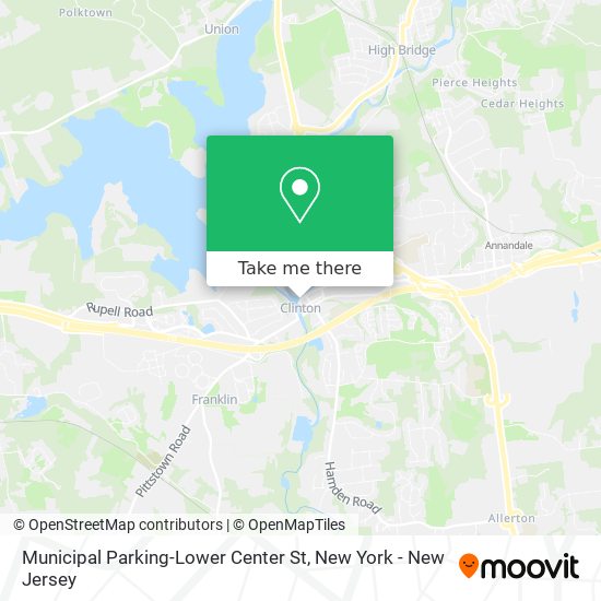 Mapa de Municipal Parking-Lower Center St