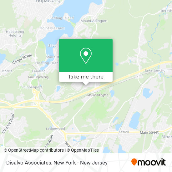 Disalvo Associates map