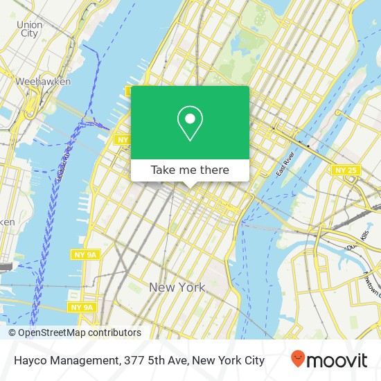 Mapa de Hayco Management, 377 5th Ave