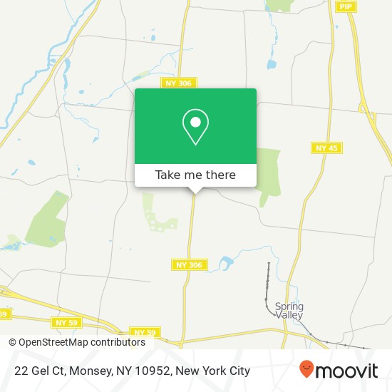 22 Gel Ct, Monsey, NY 10952 map