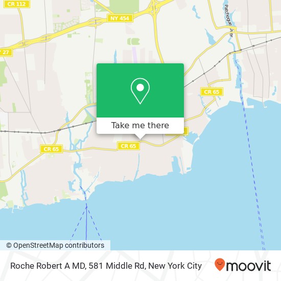 Roche Robert A MD, 581 Middle Rd map