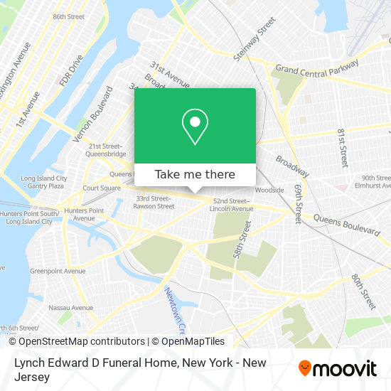 Mapa de Lynch Edward D Funeral Home